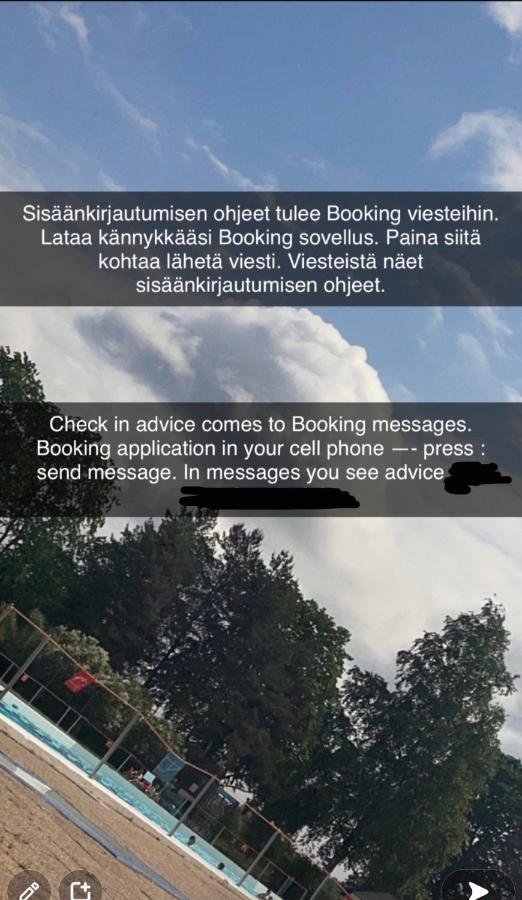 Saunallinen Vierasmaja 1 Km Foeriltae Aurajoelta Turku Bagian luar foto
